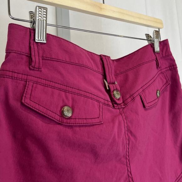 ATHLETA Size 4 5" Dipper Shorts 739408 Zip Fly Magenta Purple Pink - Picture 5 of 8